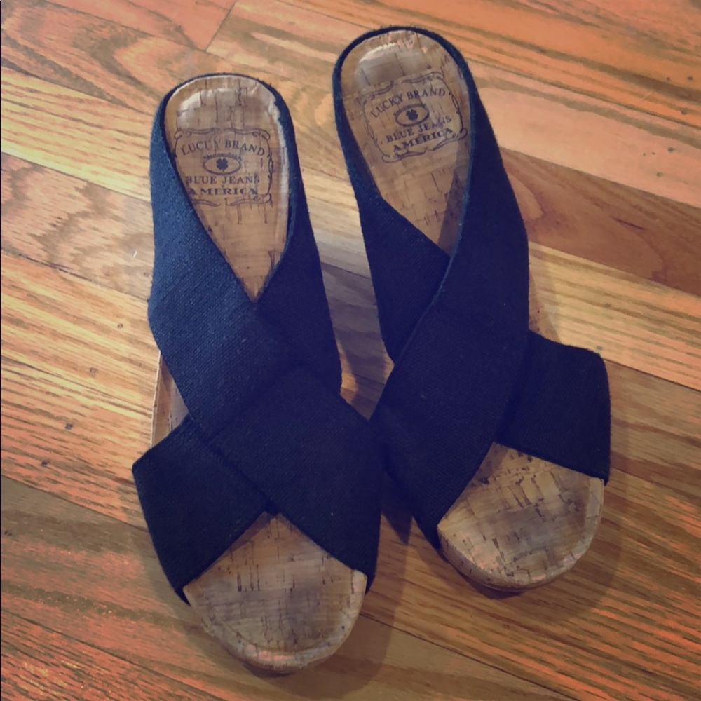 Lucky Brand wedge sandals
